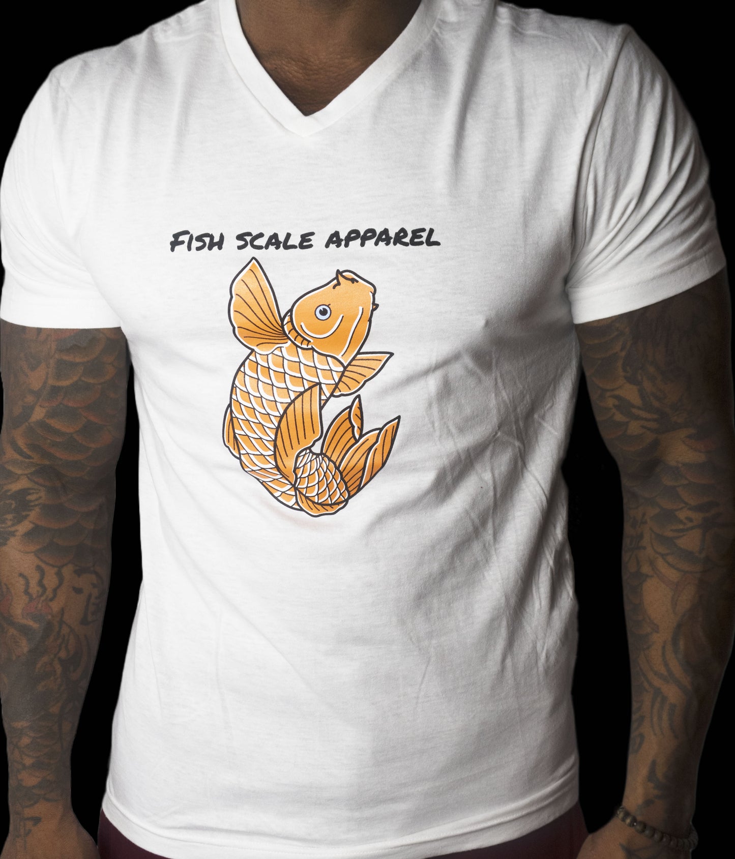 (Fish) Screen Print T-Shirt